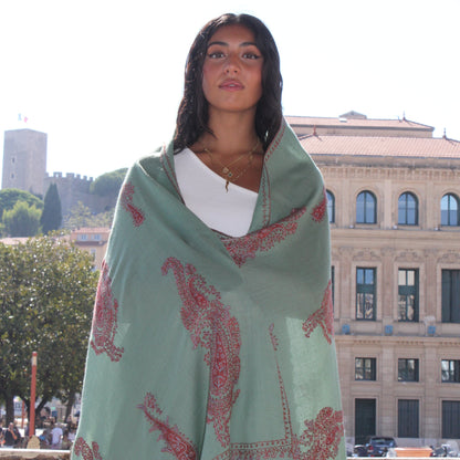 Pashmina - Tsavorite Zoyacrafts